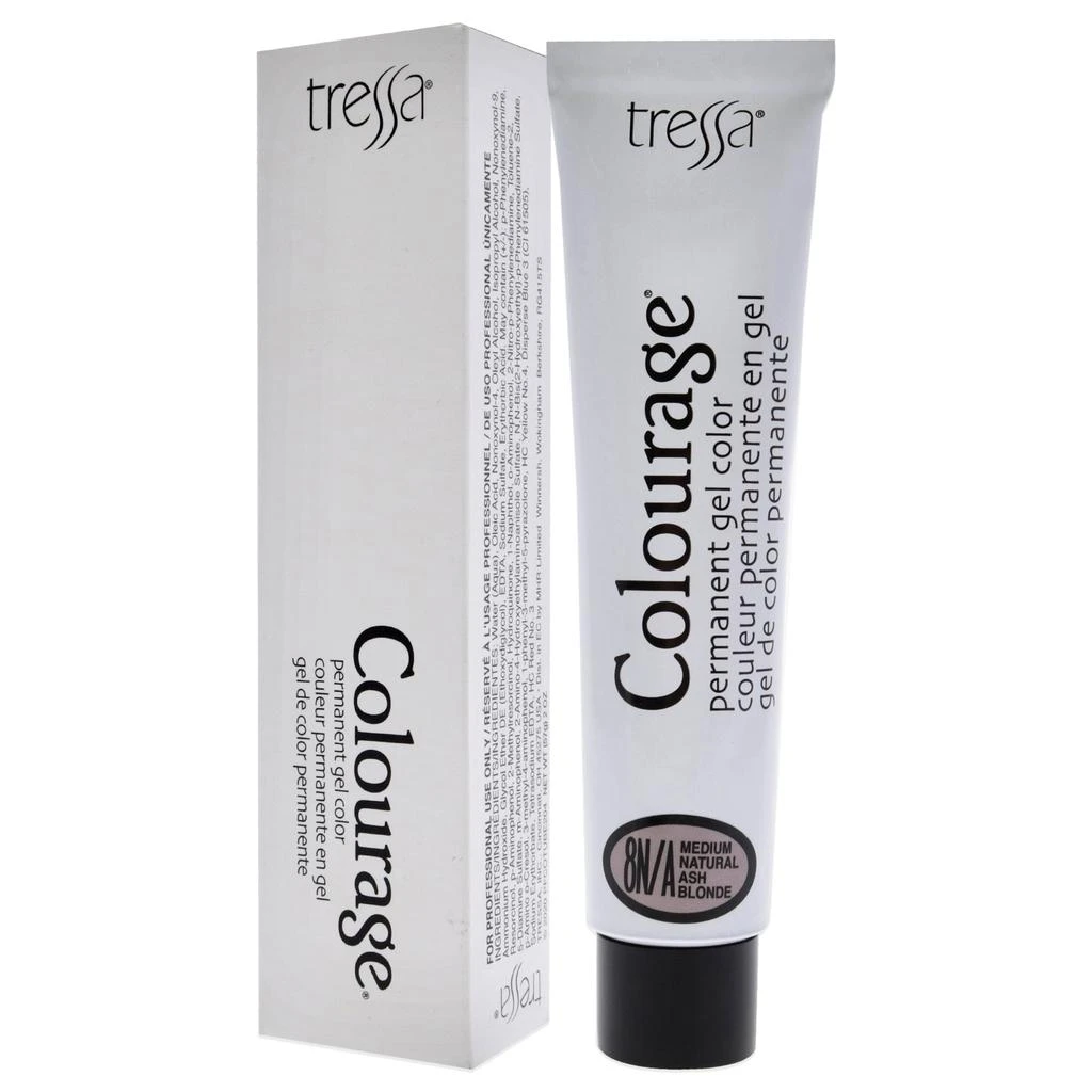 Tressa Colourage Permanent Gel Color - 8NA Natural Ash by  for Unisex - 2 oz Hair Color 4