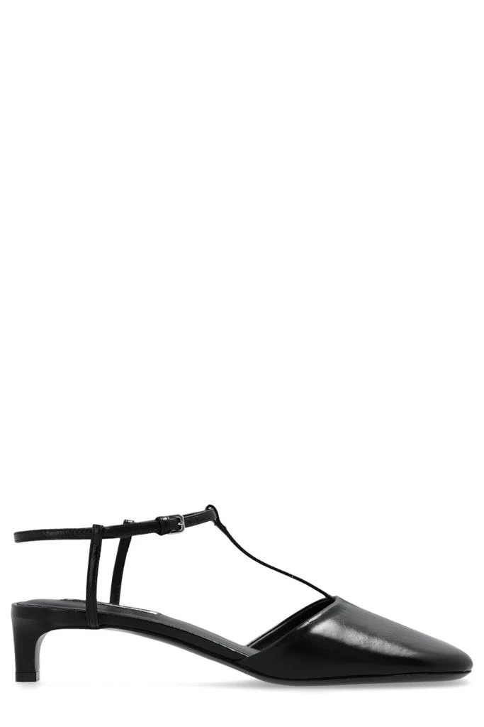 Jil Sander Jil Sander T-Bar Square Toe Pumps 1