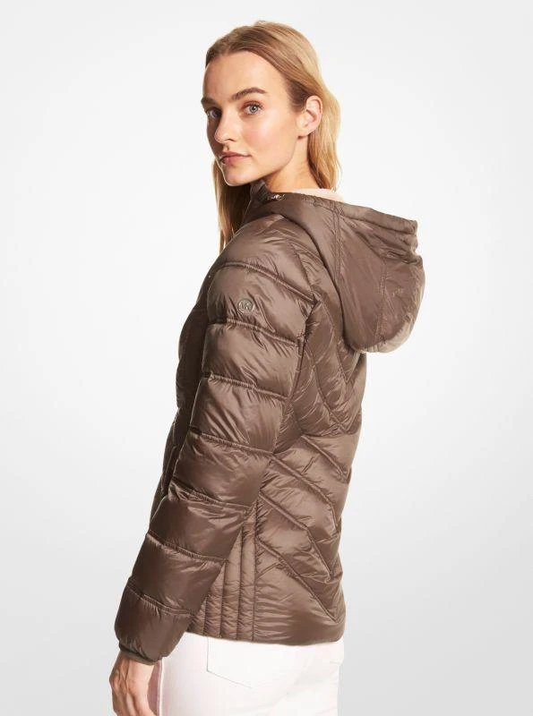 Michael Kors Nylon Packable Hooded Jacket 2
