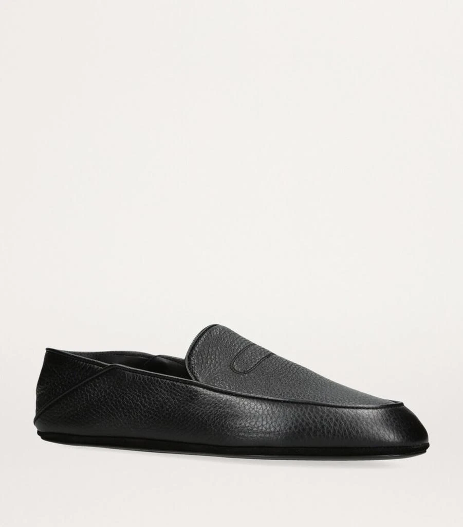 John Lobb Leather Kingston II Slippers 3
