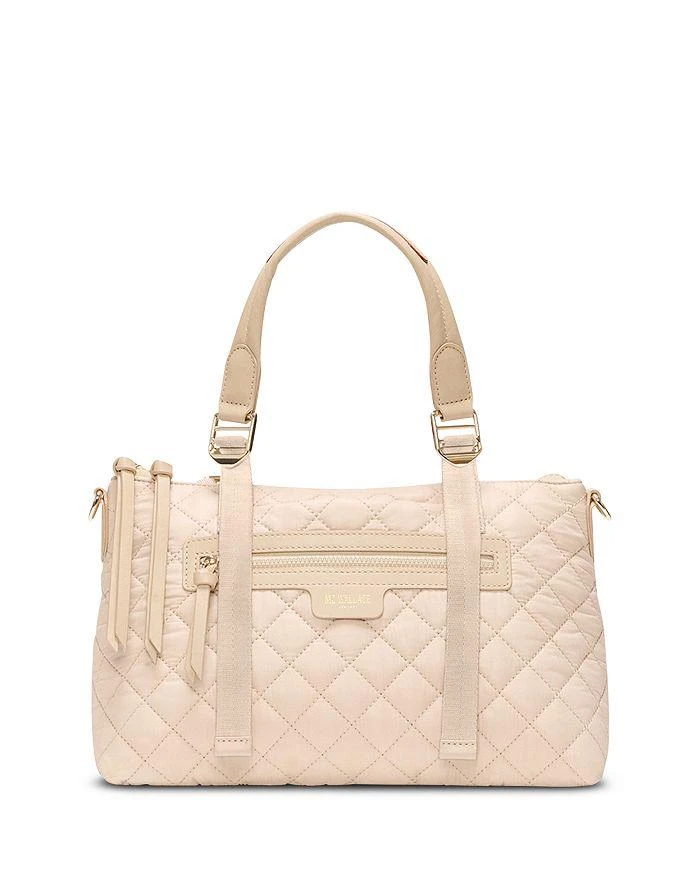 MZ Wallace Park Small Quilted Leather Satchel
