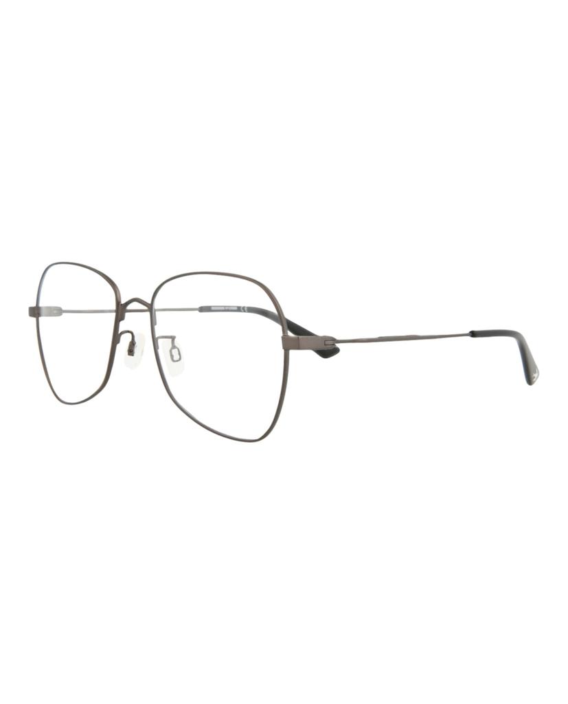 Alexander McQueen Square-Frame Metal Optical Frames