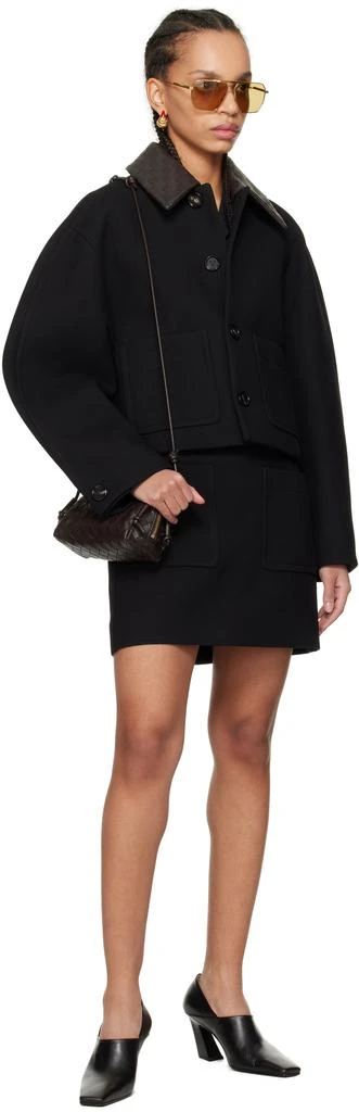 Bottega Veneta Black Cotton Cropped Jacket 4