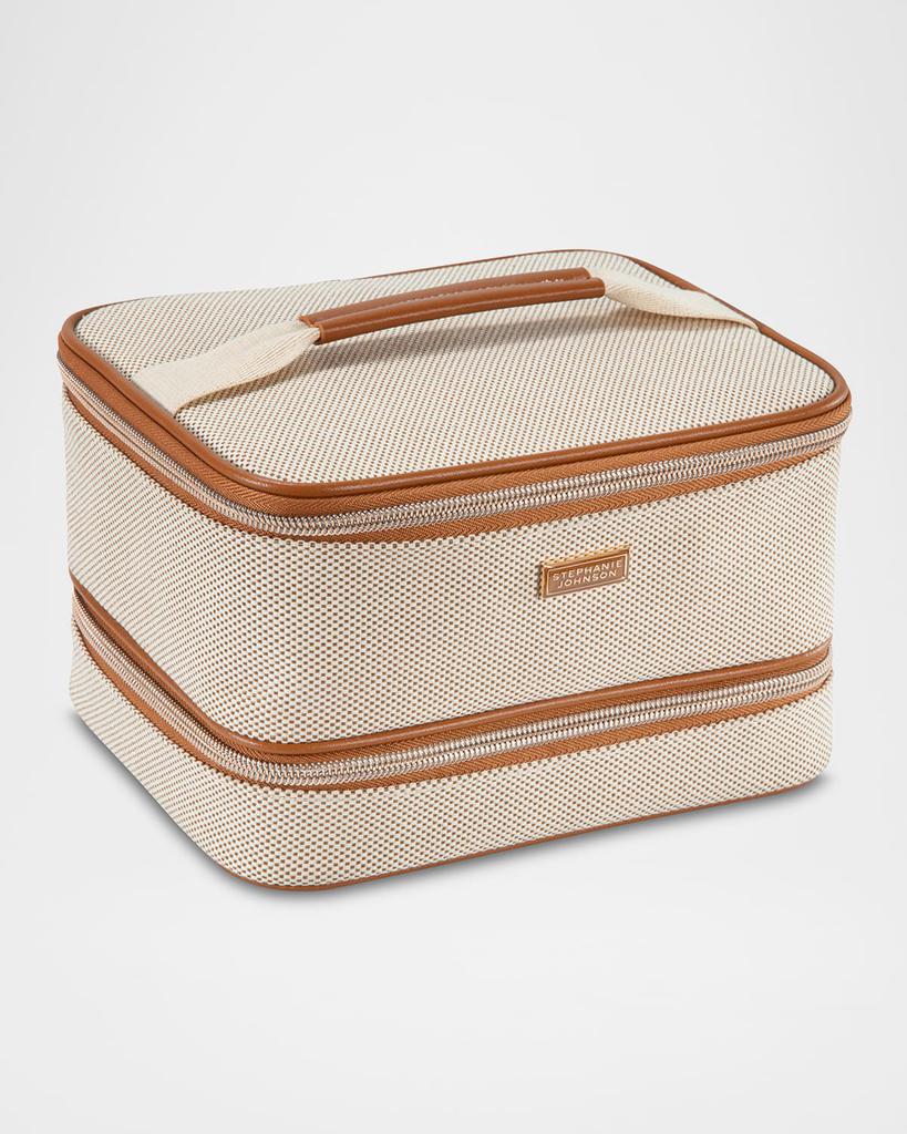 Stephanie Johnson Tropea Ivory Jenny Train Case