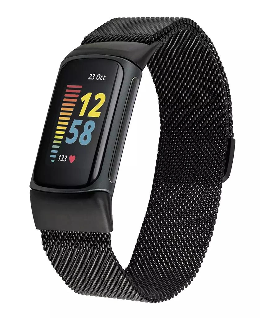WITHit Multi Silicone and Stainless Steel Band Set Compatible with Fitbit Charge 5 and 6 3