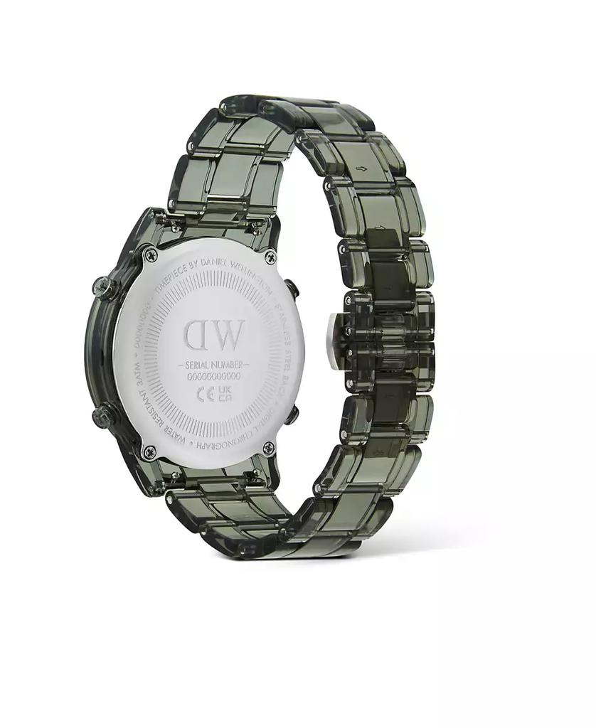 Daniel Wellington Men's Chronograph Green Plastic Watch, 42mm