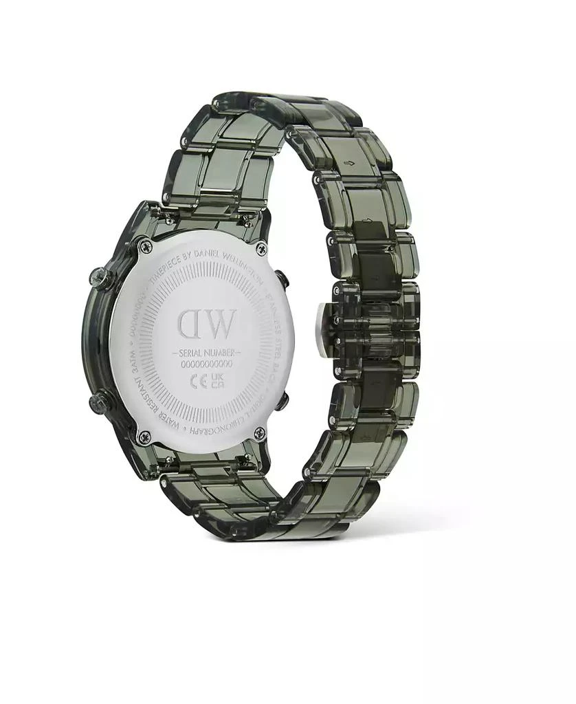 Daniel Wellington Men's Chronograph Green Plastic Watch, 42mm 2