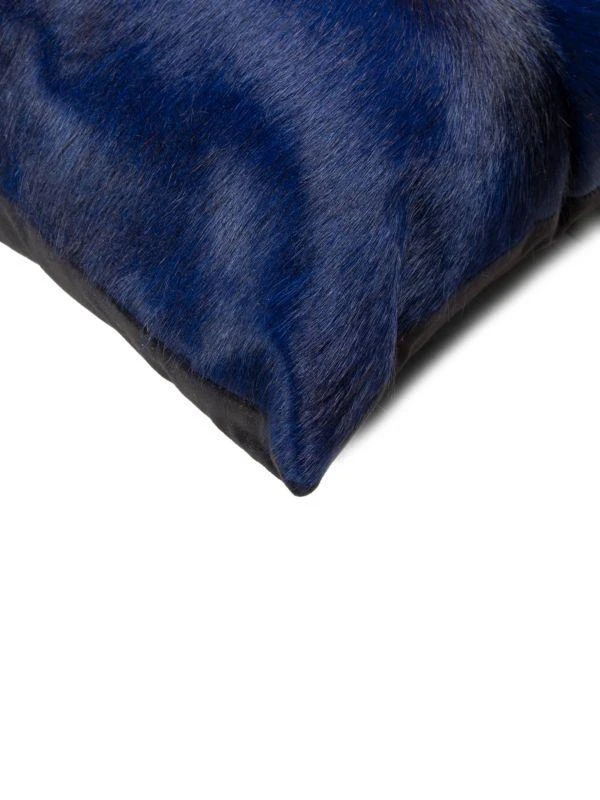 Natural 2-Pack Square Cowhide Pillow Set 2