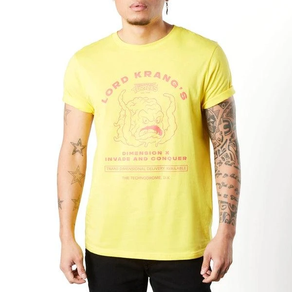 Original Hero Teenage Mutant Ninja Turtles Lord Krang Unisex T-Shirt - Yellow 1