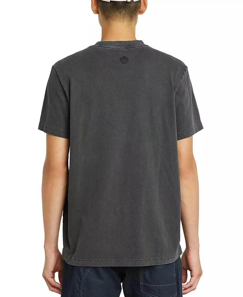 G-Star Men's Loose-Fit Multi-Logo Overdyed T-Shirt 2