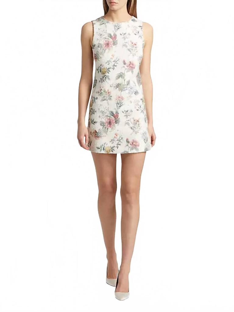 Alice+Olivia■ Adaline Gathered Tie Waist Mini Dress■ドレス Alice + Olivia Adaline Gathered Tie-Waist Minidress | Saks