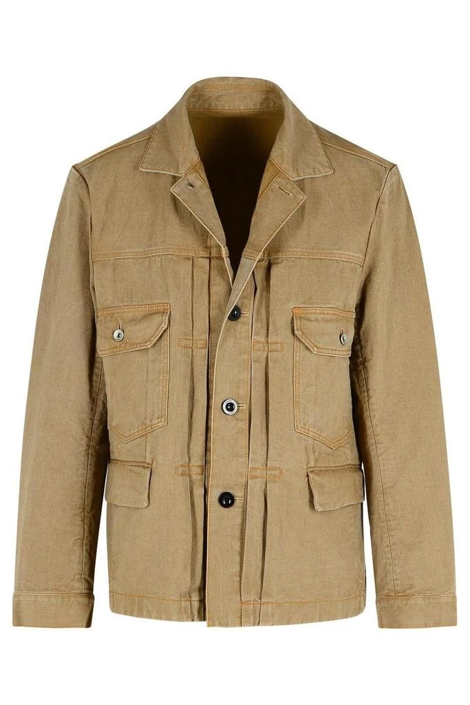 Sacai Sacai Single-Breasted Denim Jacket 1