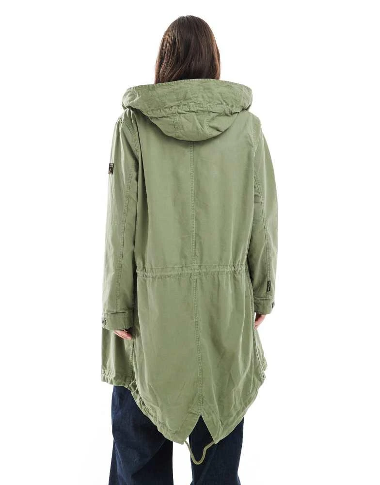 Superdry Superdry Vintage field parka in vintage khaki 4
