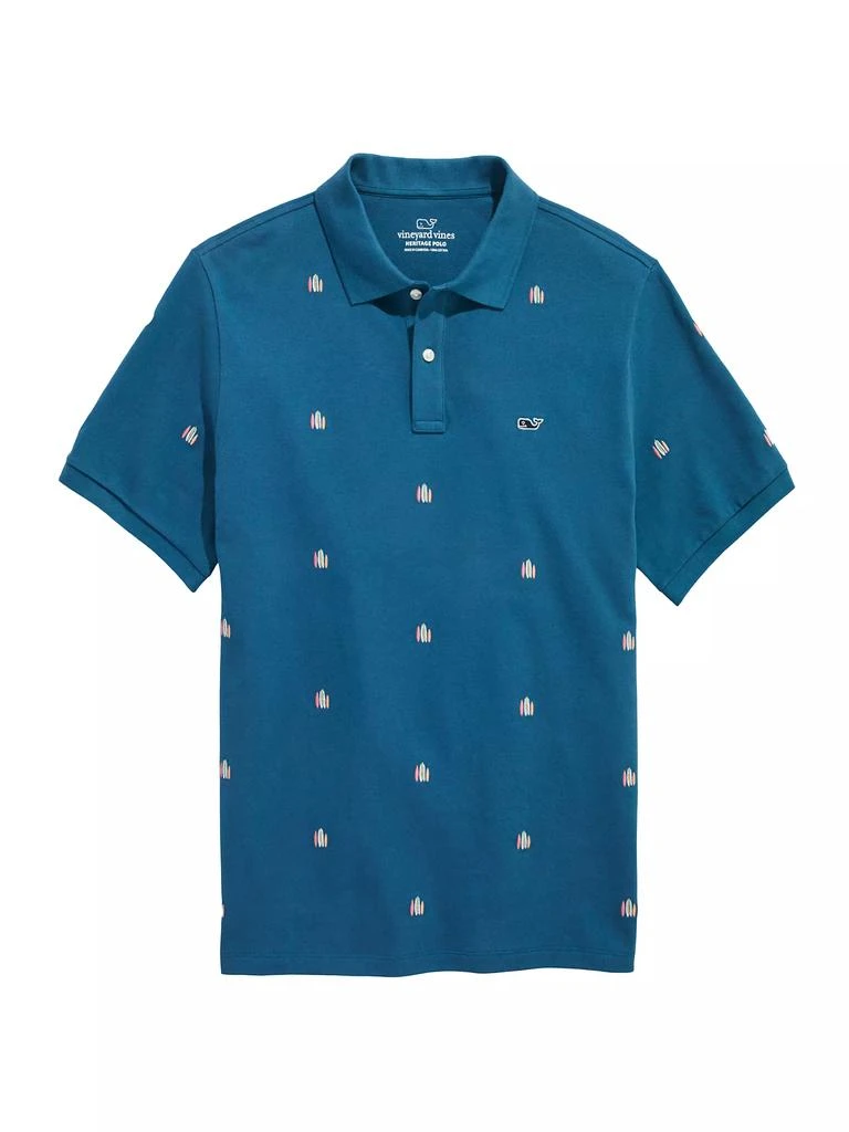 Vineyard Vines Novelty Heritage Cotton Polo Shirt 1