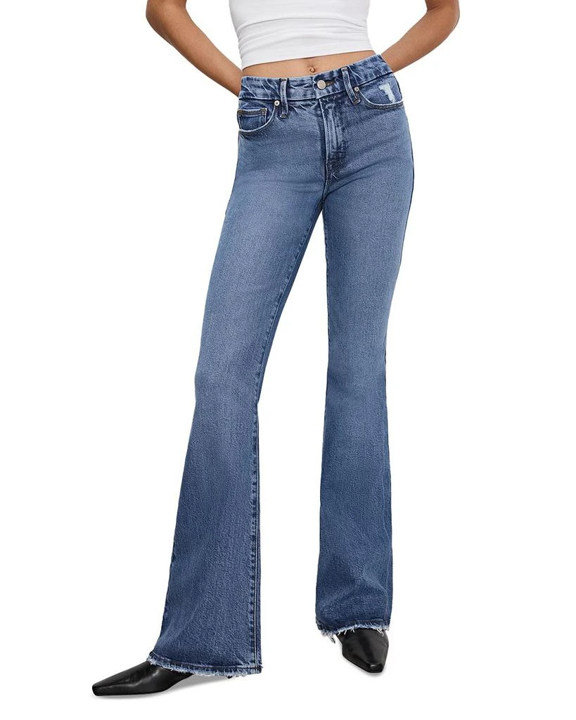 Good American Good Legs High Rise Flare Jeans in I513 1