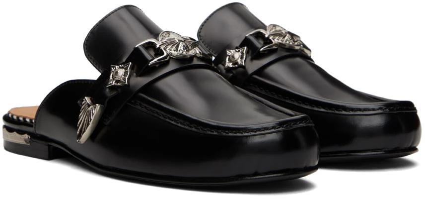 Toga Pulla SSENSE Exclusive Black Classic Mules 4