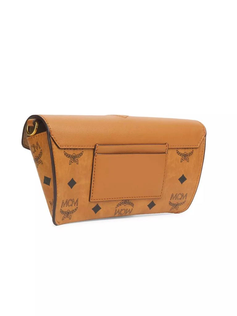 MCM Diamond Visetos Monogram Canvas Pouch 4
