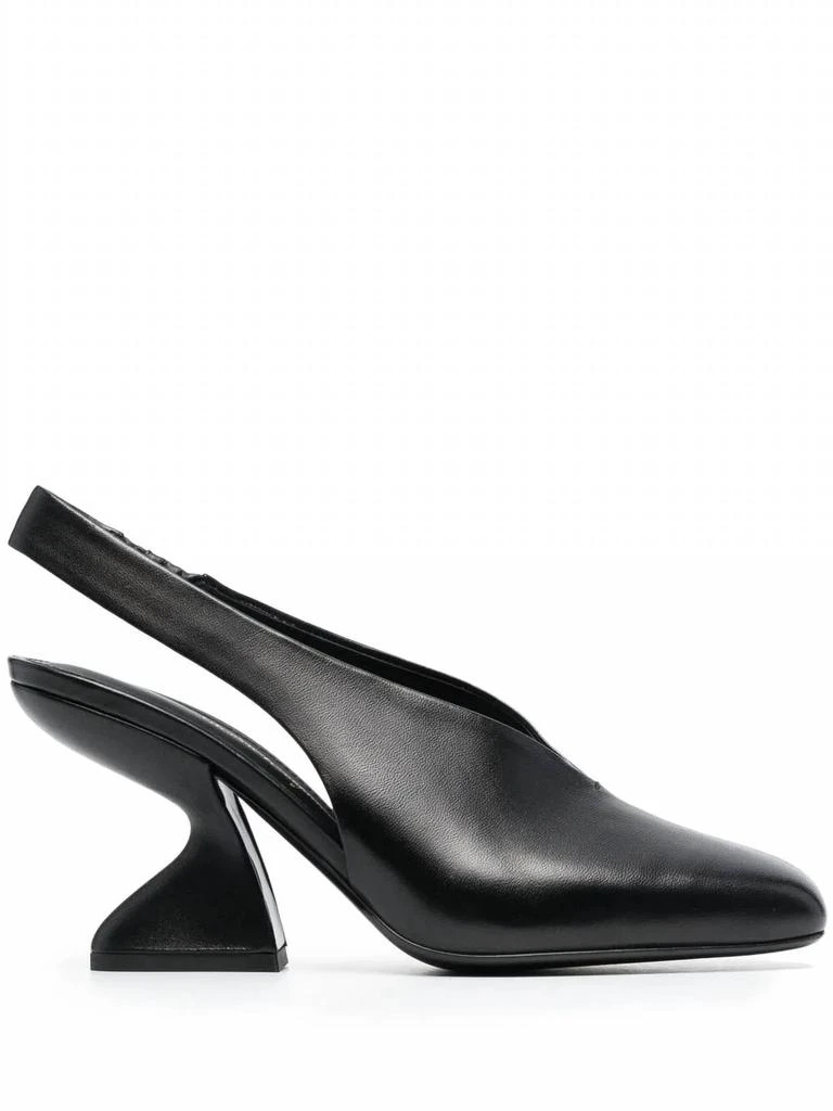 Salvatore Ferragamo Women
s F-Heel Slingback Pumps In Black 2