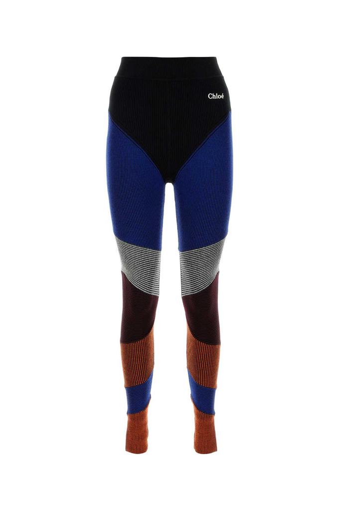 【関税&送料込】Chloe Multicolor Stretch Wool Blend Leggings Chloé Multicolor Stretch Wool Blend Leggings - Pants