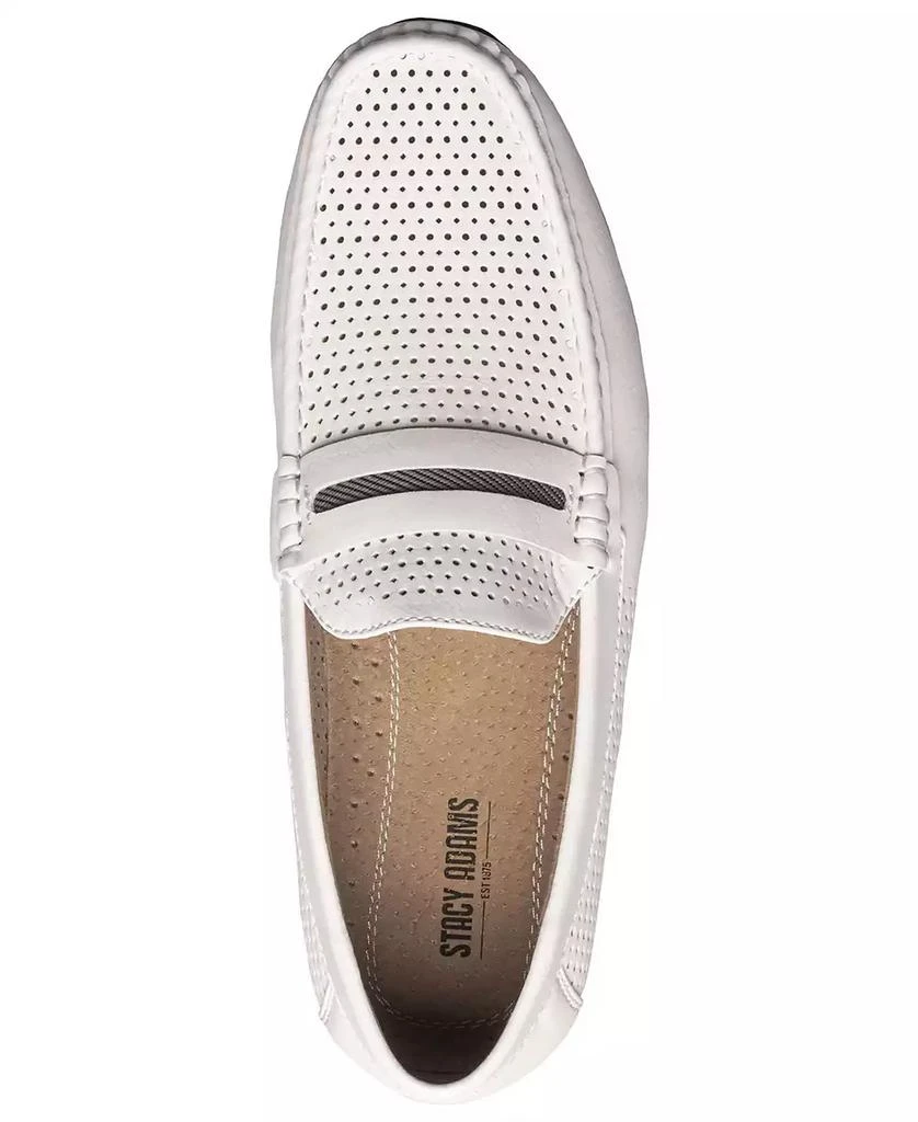 Stacy Adams Men's Corby Moccasin Toe Saddle Slip-on Loafer 4