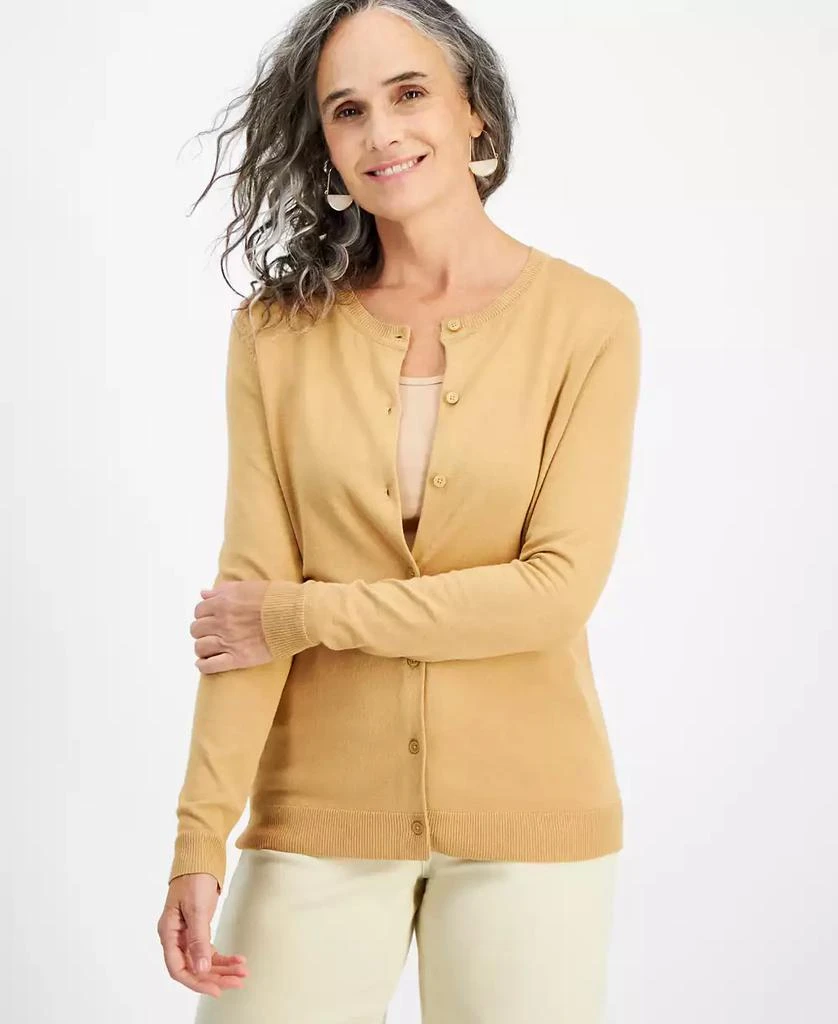 Style & Co Women's Button-Up Cardigan, Regular & Petite, Created for Macy's 1