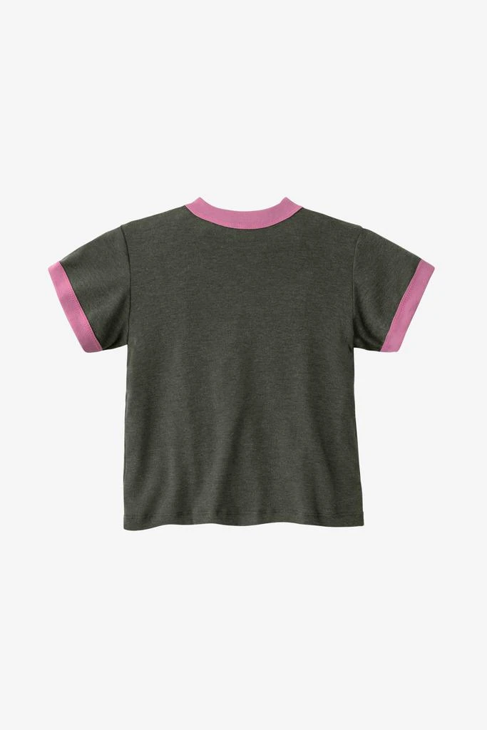 Los Angeles Apparel FFR101 - Kids 50/50 Rib Ringer T 18