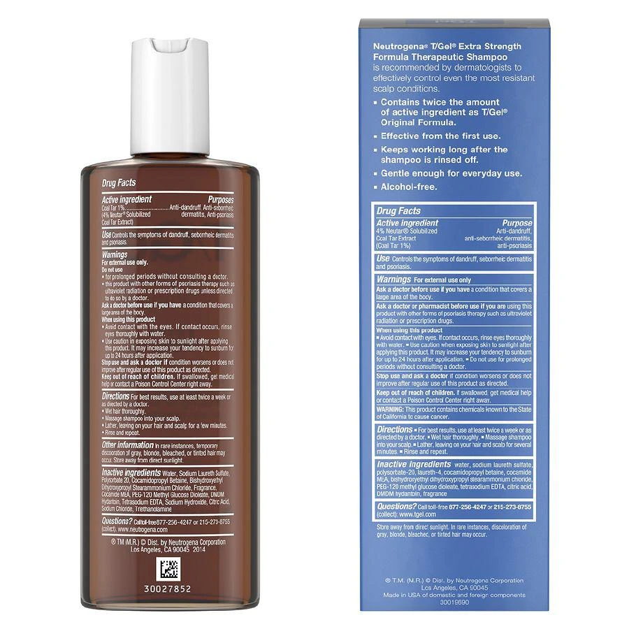 Neutrogena Extra Strength Therapeutic Dandruff Shampoo 2