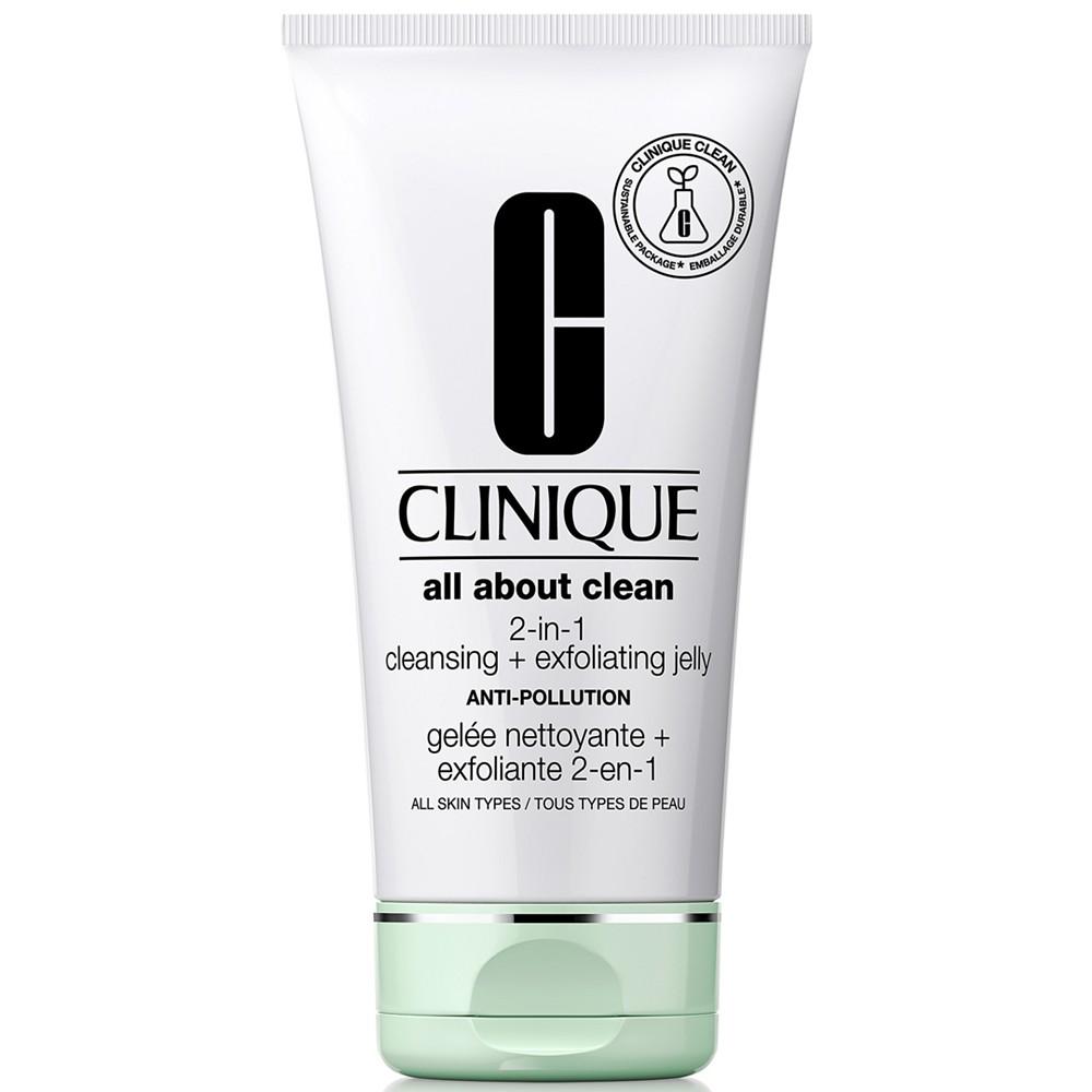 Clinique All About Clean™ 2-in-1 Face Cleansing + Exfoliating Jelly, 5 oz.