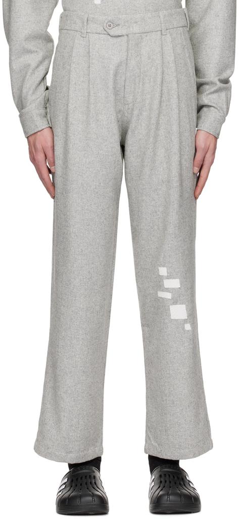 Saintwoods Gray Patch Trousers