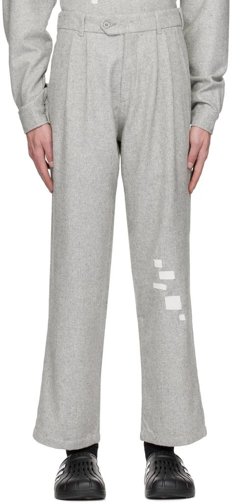 Saintwoods Gray Patch Trousers 1