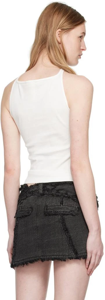 Dion Lee White Pierced Tank Top 3