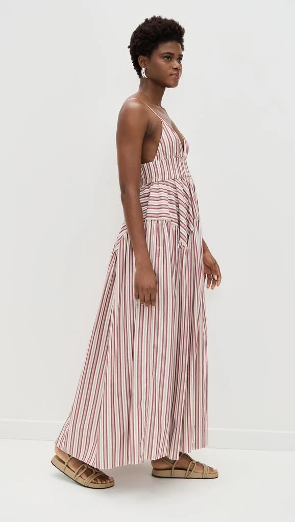 ROSETTA GETTY Gathered Peplum Camisole Dress 3