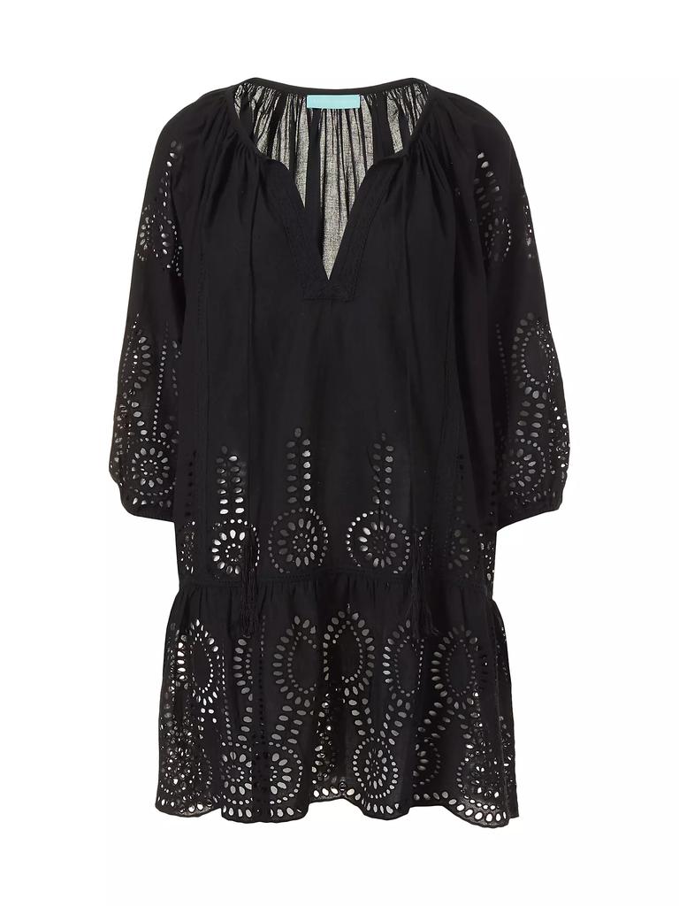 Melissa Odabash Ashley Cotton Eyelet Minidress