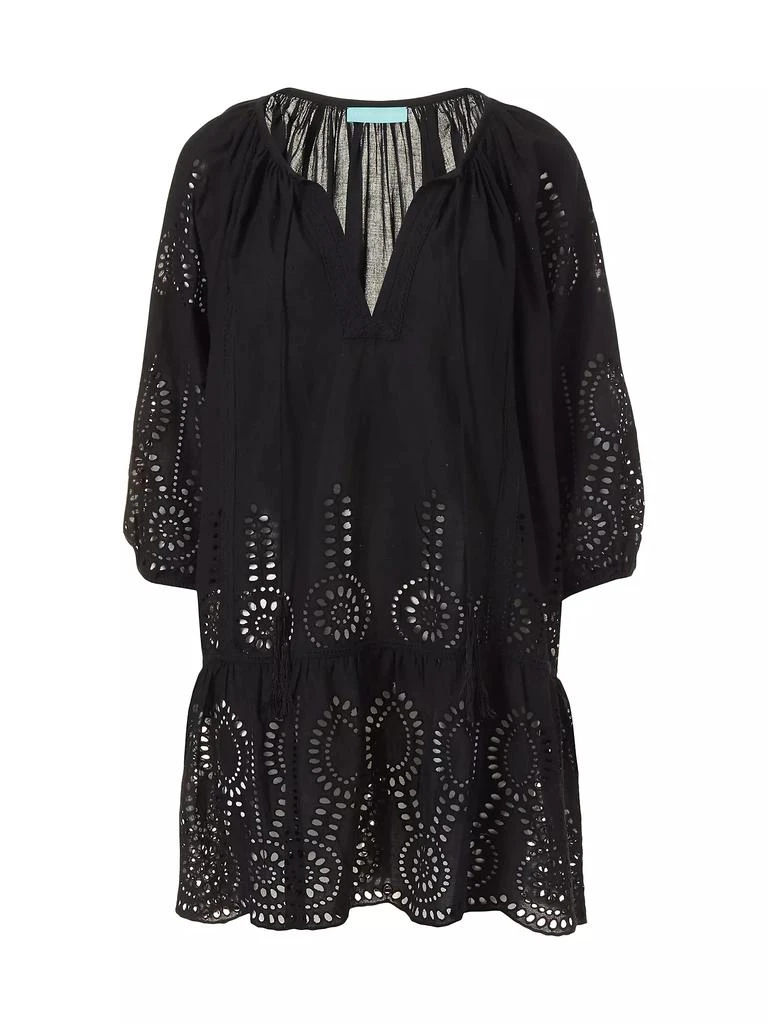 Melissa Odabash Ashley Cotton Eyelet Minidress 1