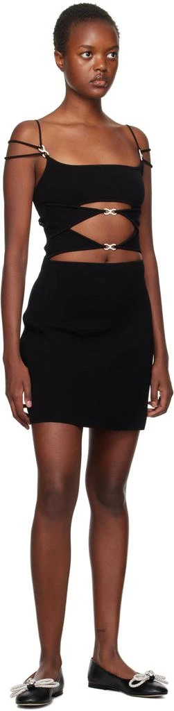 Mach 
Mach Black Double Bow Ballerina Flats 5