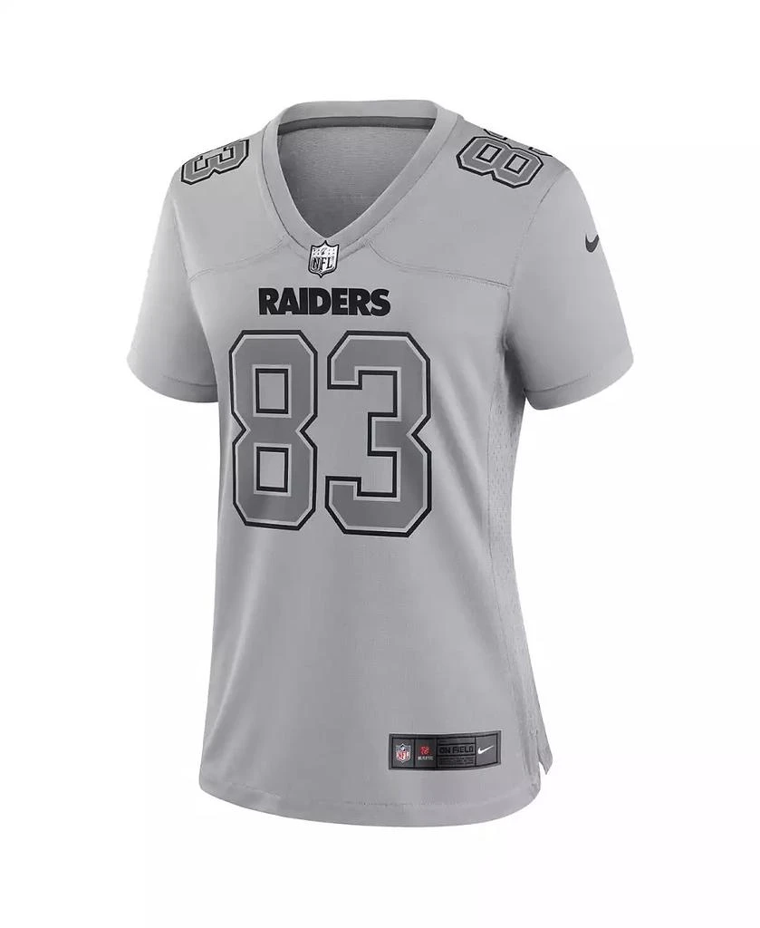 NIKE Women's Darren Waller Gray Las Vegas Raiders Atmosphere Fashion Game Jersey 4