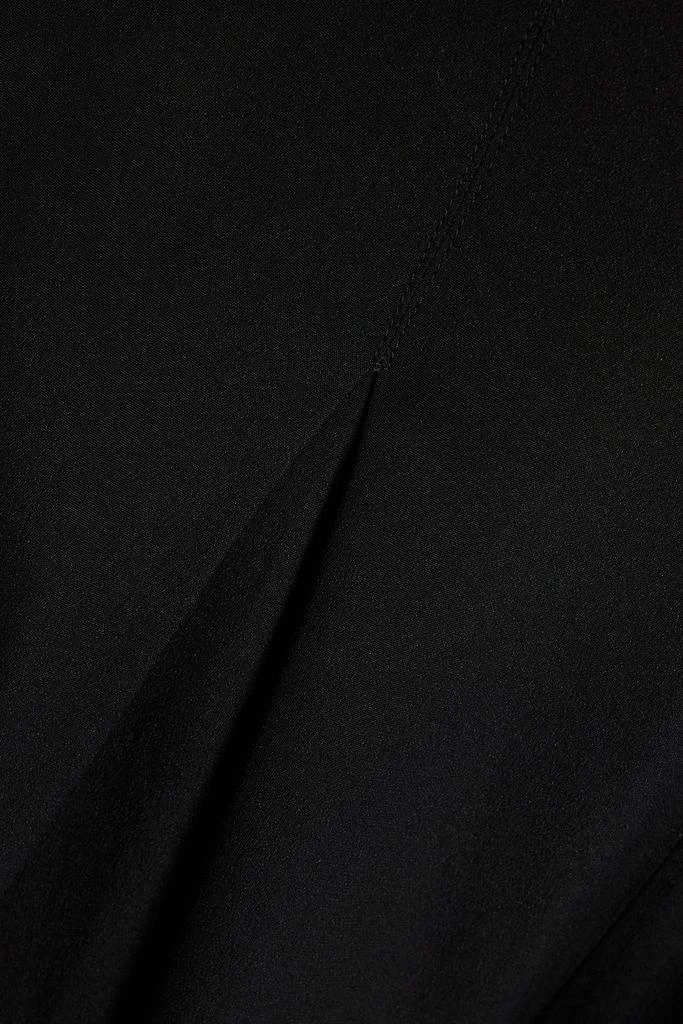CO Pleated crepe wide-leg pants 4