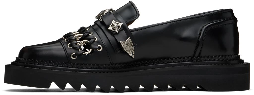 Toga Virilis Black O-Ring Loafers 3