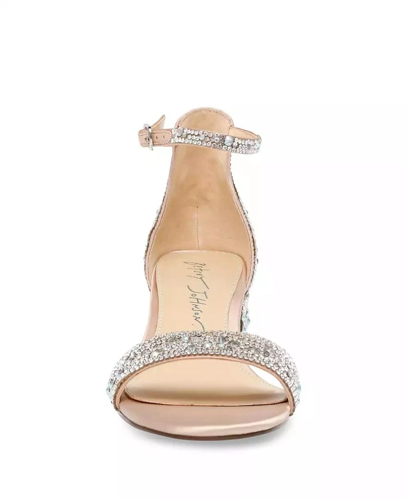 Betsey Johnson Betsey Johnson Mari Block Heel Dress Sandals 6