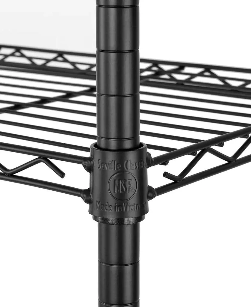 Seville Classics UltraDurable 5-Tier NSF Steel Wire Shelving System 2
