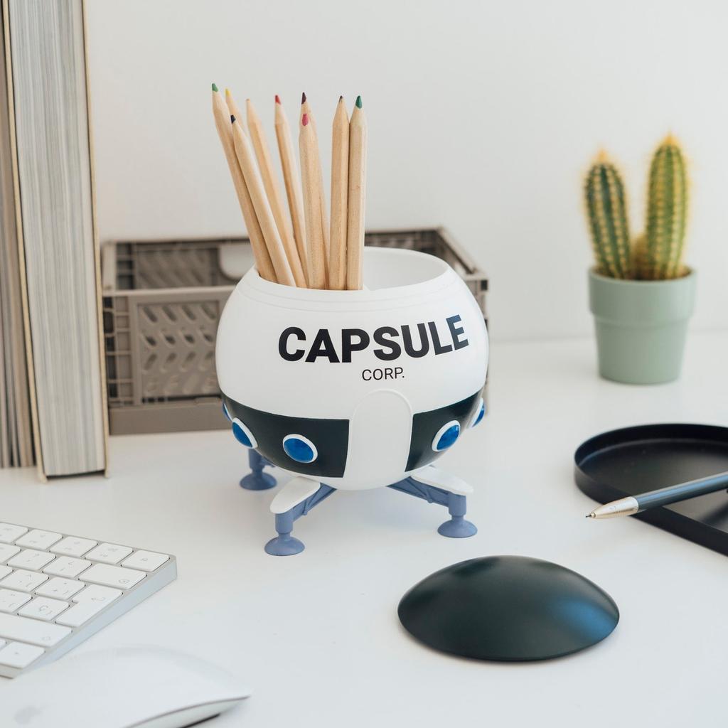 undefined Dragon Ball Z Spaceship Capsule Corp Pen Holder