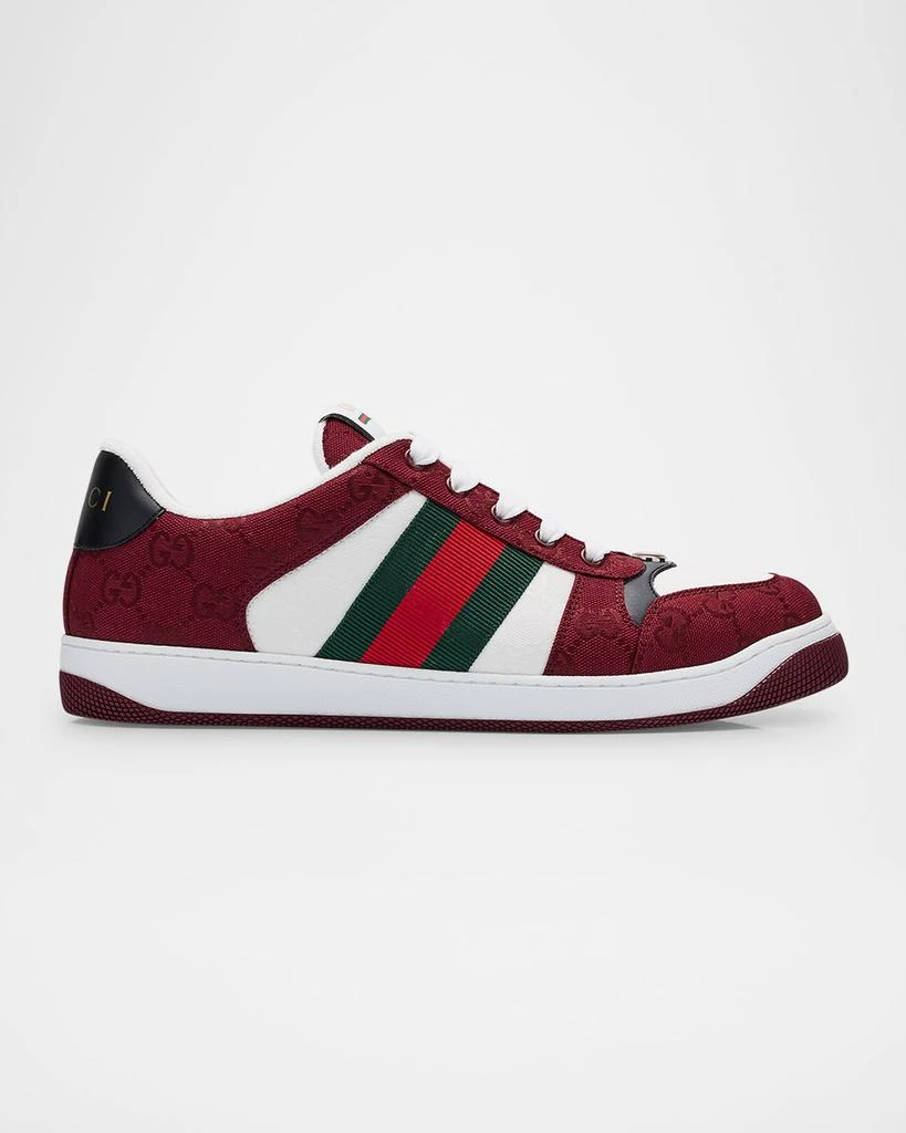 Gucci Men's Screener GG Canvas Low-Top Sneakers 1