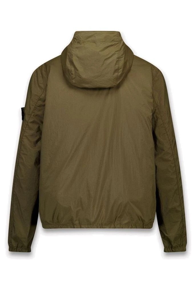 Stone Island Junior Stone Island Junior Logo Patch Parka 2