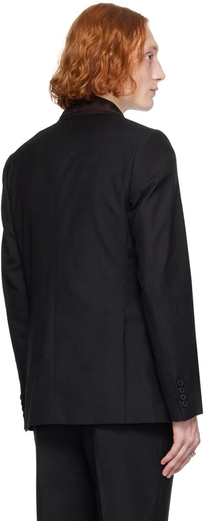 Dries Van Noten Black Single-Breasted Blazer 3