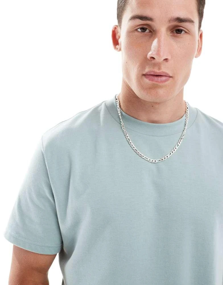 HOLLISTER Hollister cooling relaxed fit t-shirt in light blue 4
