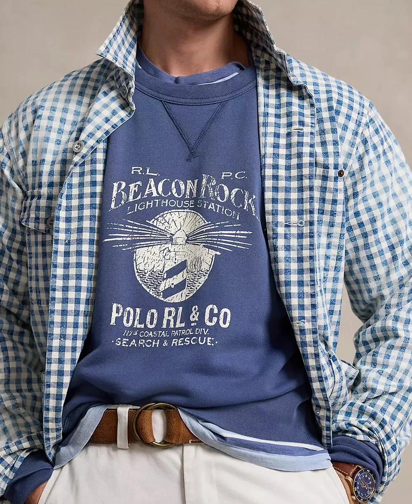 Ralph Lauren Men's Vintage-Fit Fleece Graphic Sweatshirt 3