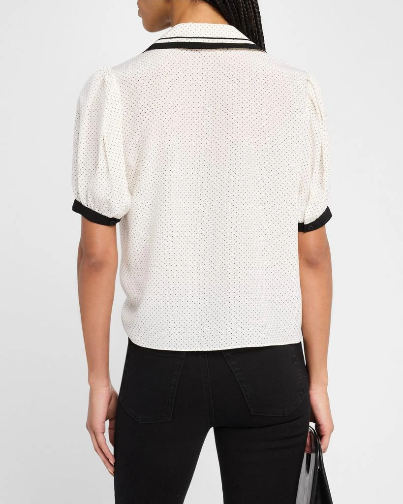 FRAME ​The Polka Dot Sailor Blouse 3