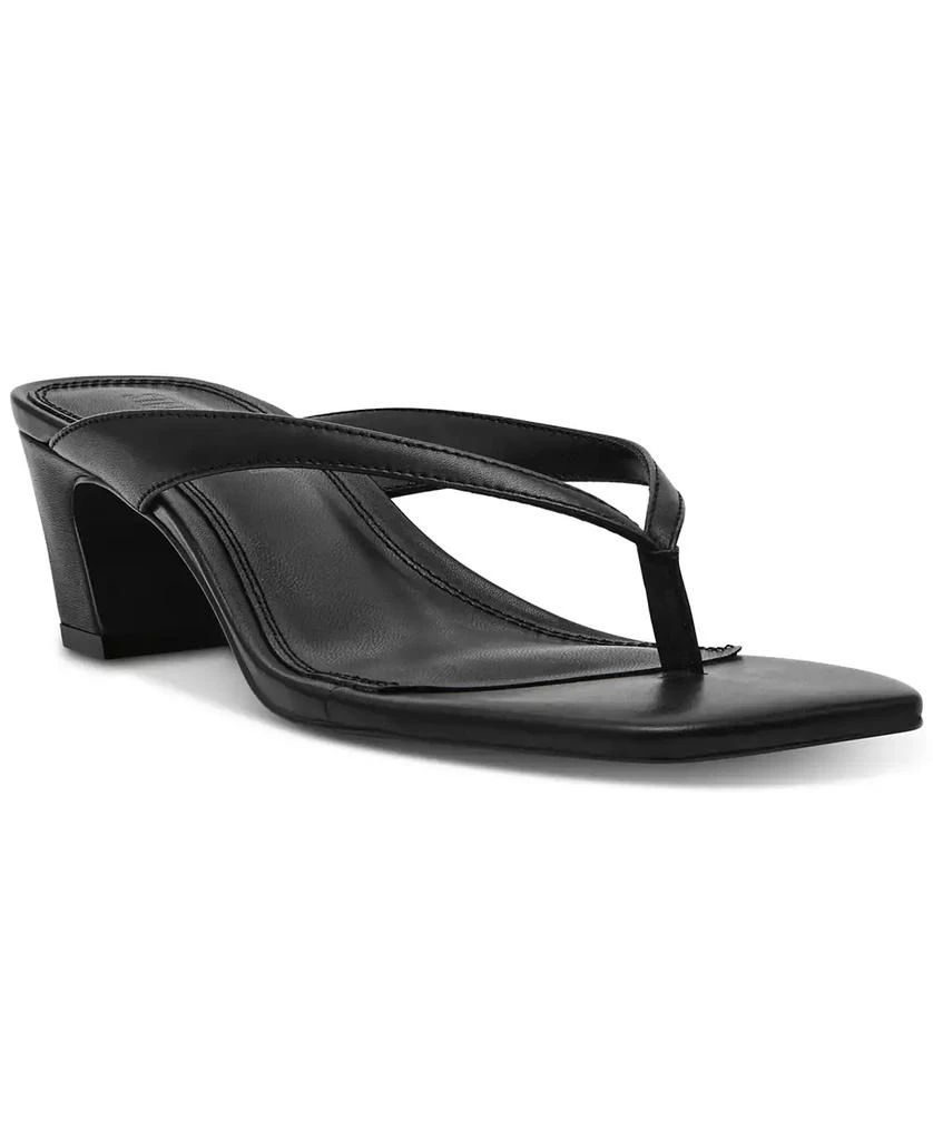 Steve Madden Women's Ninna Blade Heel Thong Sandals 1