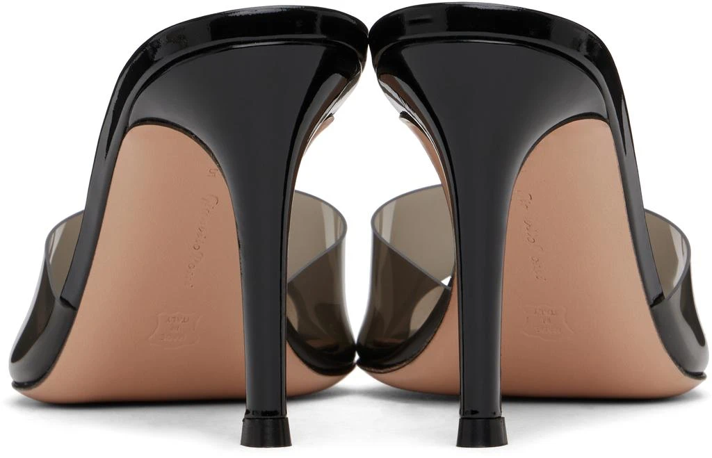 Gianvito Rossi Black Elle 85 Heeled Sandals 2