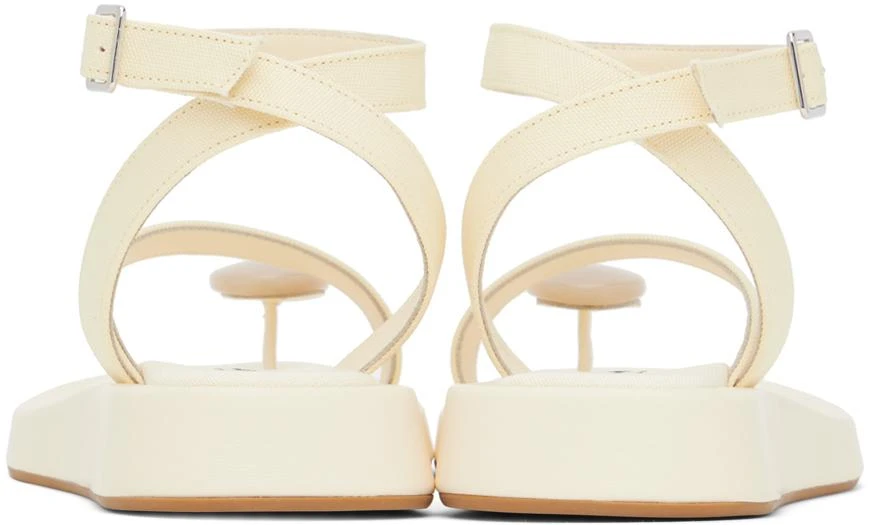 GIABORGHINI Off-White GIA/RHW Rosie 18 Sandals 2